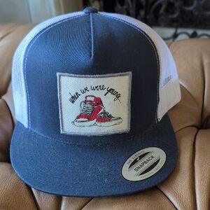 The Classics Dark Blue and White When We Were Young Fest Snapback Hat